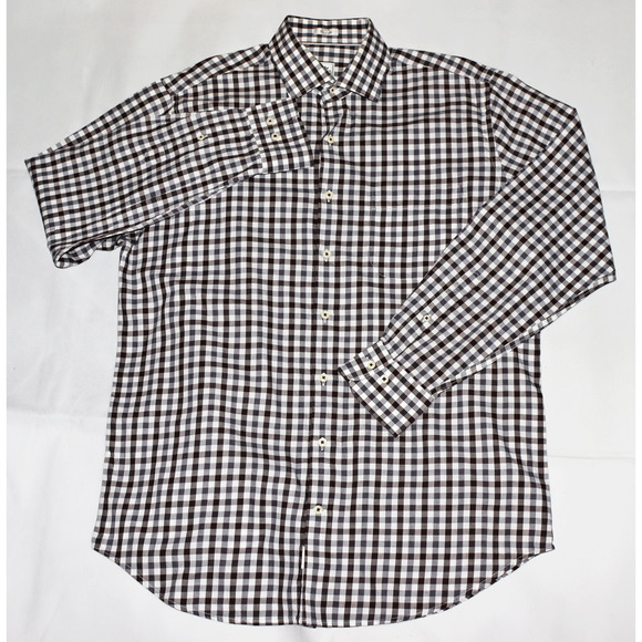 Peter Millar Other - Peter Millar Men's Long Sleeve Button Front Shirt Size Large
